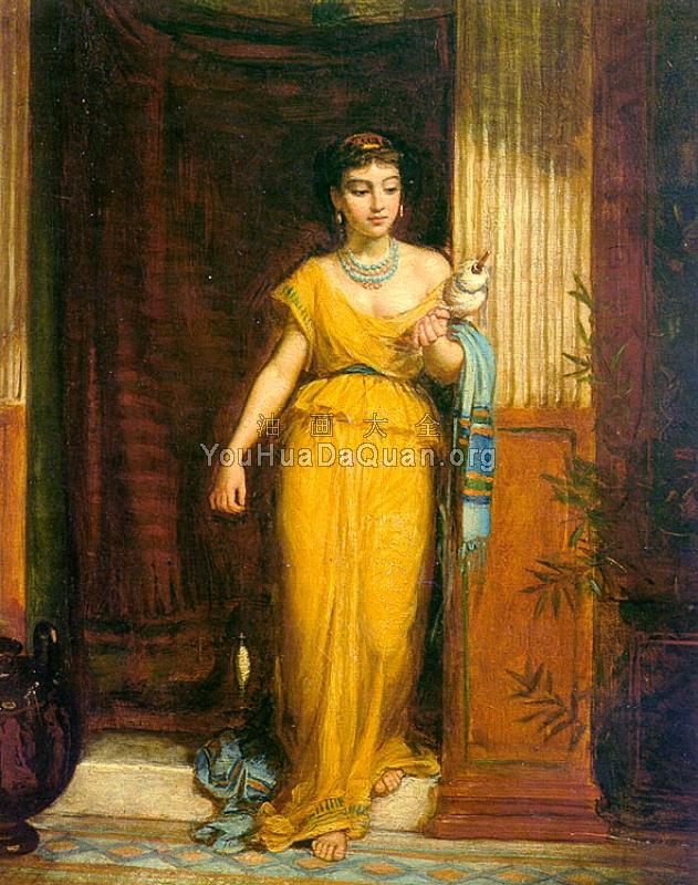 La Fileuse - 约翰·威廉姆·沃特豪斯